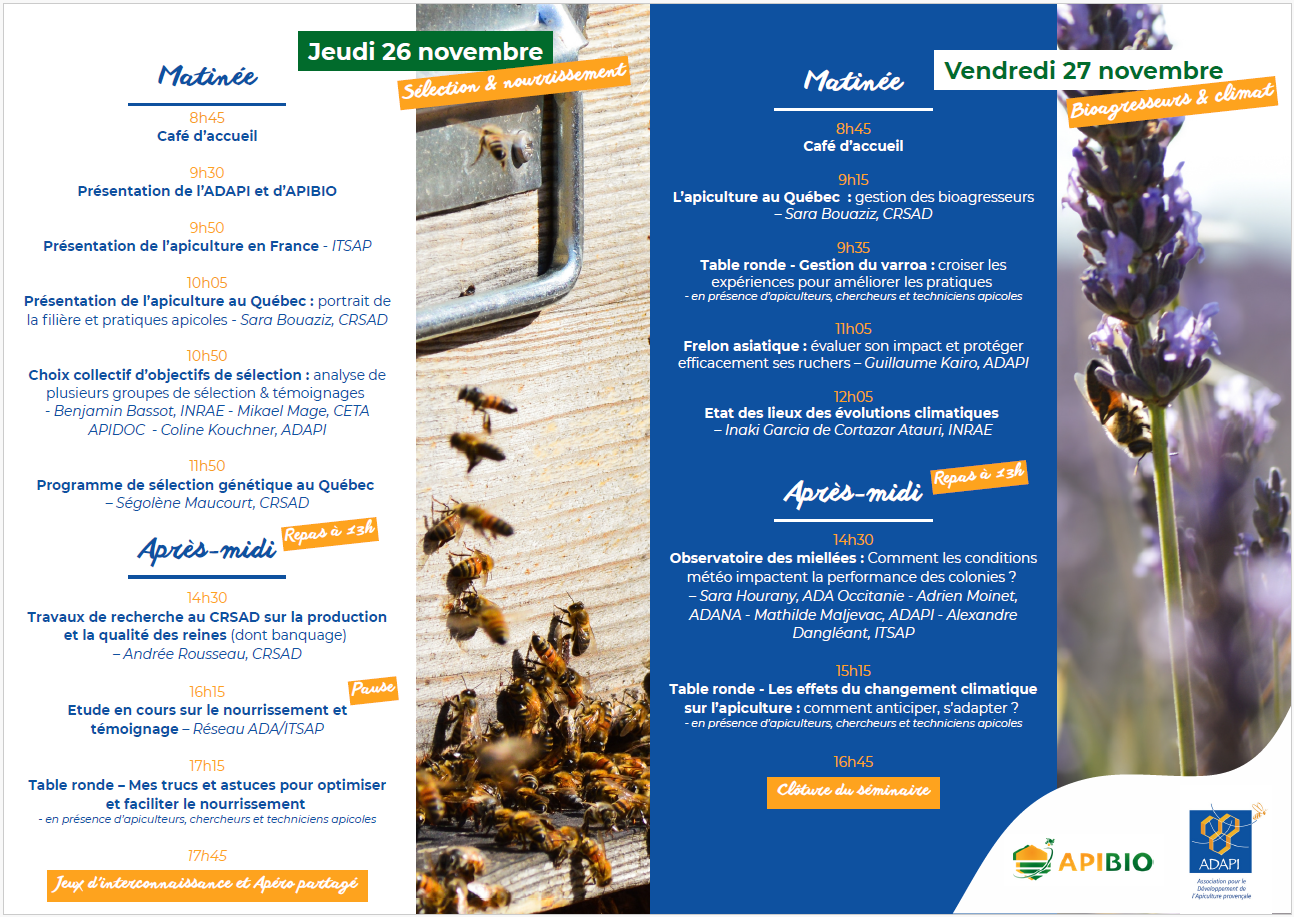 Programme du séminaire des 26 et 27 novembre 2026